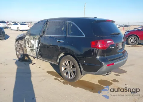 2011 Acura Mdx Advance Package z USA, uszkodzony, nr VIN 2HNYD2H78BH511730
